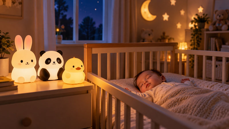 Lámparas espanta cuco para bebés: qué son, beneficios y cómo elegir