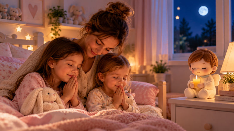 Oraciones para rezar antes de dormir con los niños