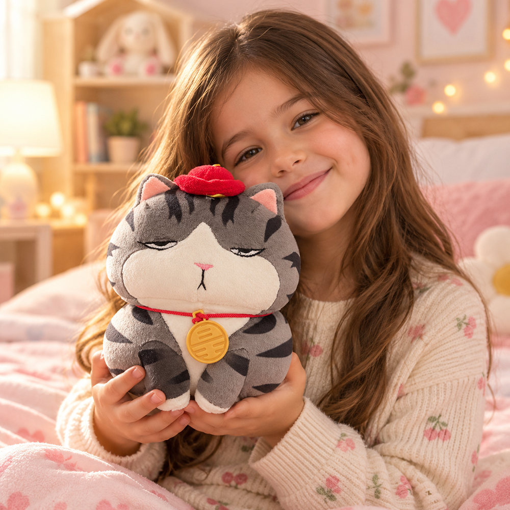 Peluche Gato Emperador 20 cm