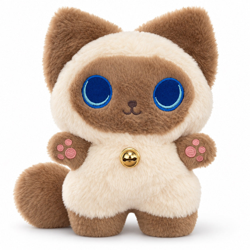 Peluche Gato Siamés 20 cm