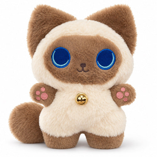 Peluche Gato Siamés 20 cm