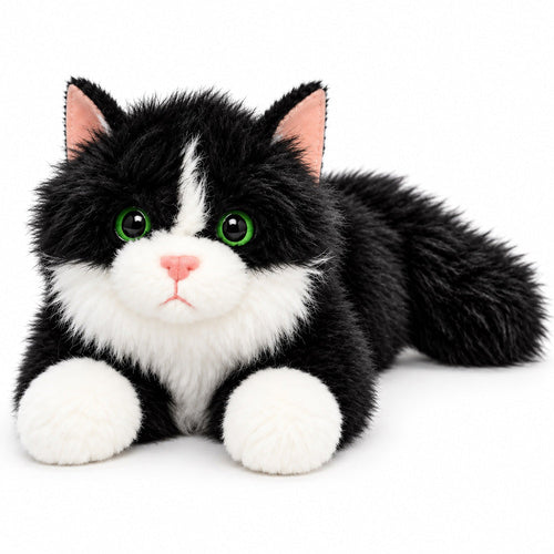 Peluche Gato Negro con Sonido 35 cm