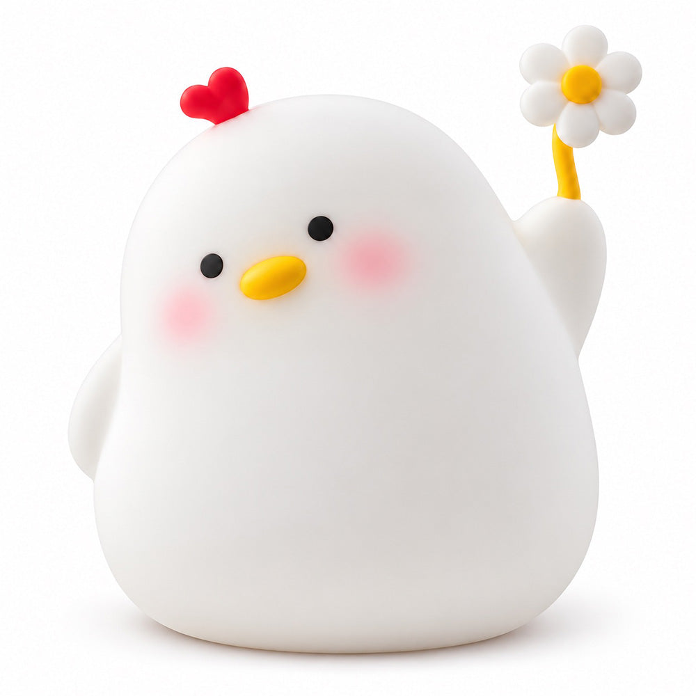 Lámpara espanta cuco Pollito kawaii LED recargable - foto 3