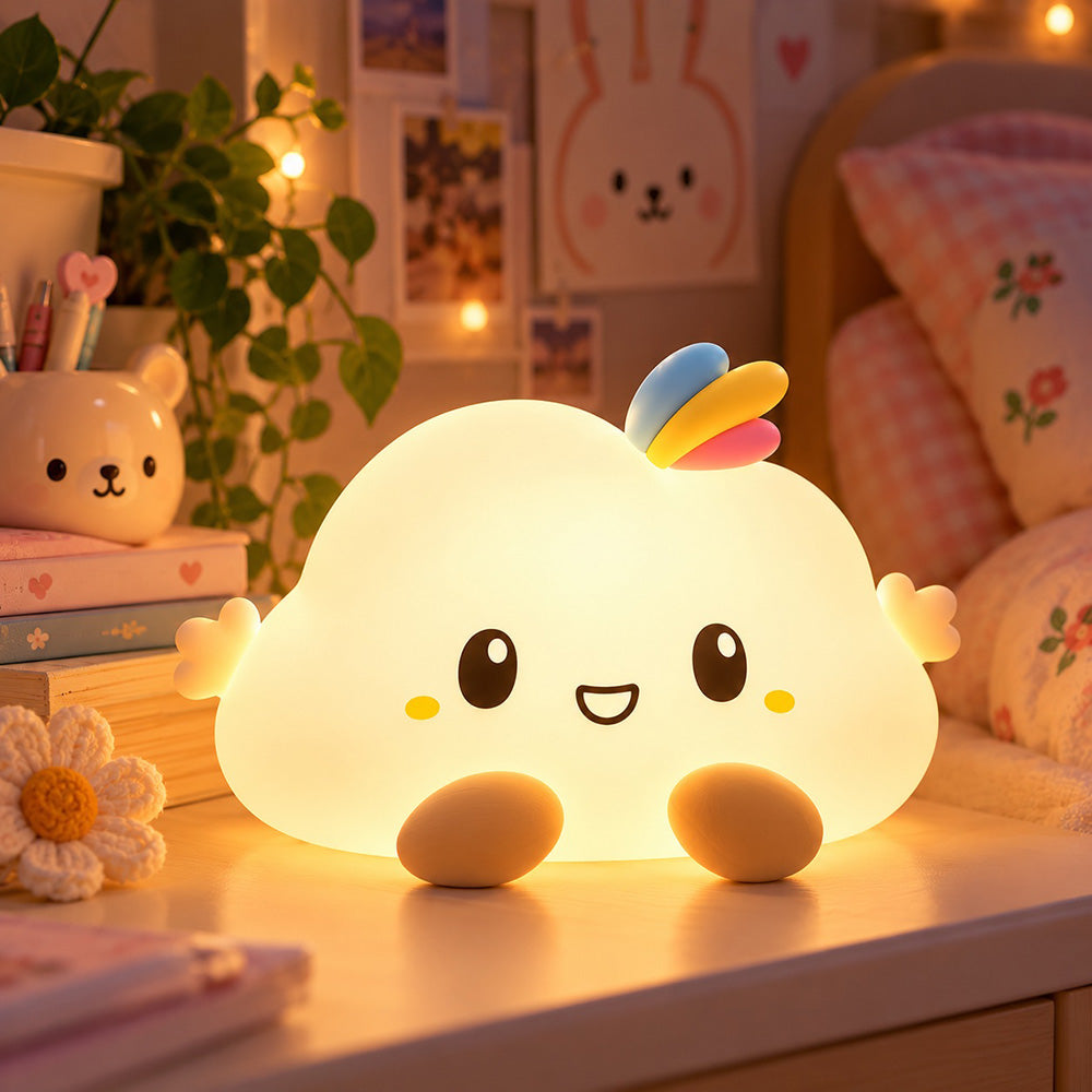 Lámpara espanta cuco Nube kawaii LED recargable - foto 2