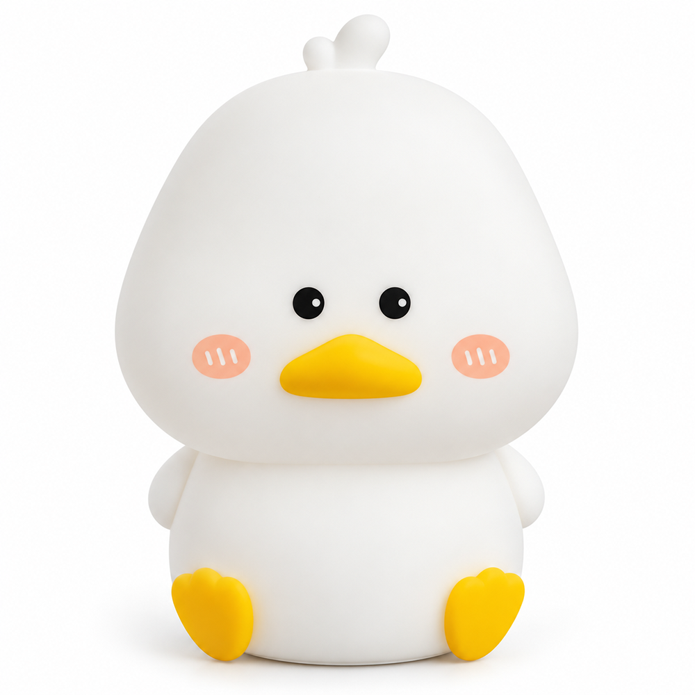 Lámpara espanta cuco Patito kawaii LED recargable