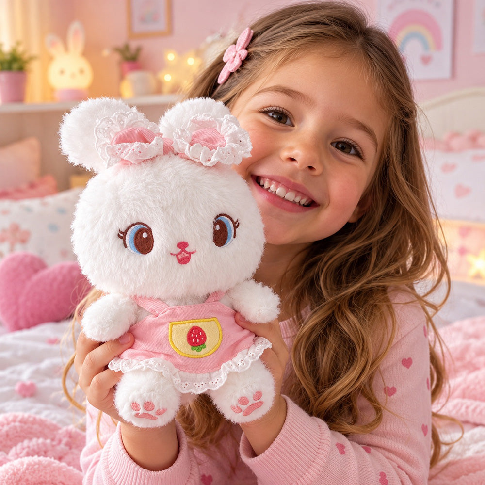 Peluche Conejo Fresa 20 cm