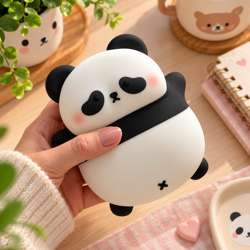 Lámpara espanta cuco Panda Pancita kawaii LED recargable - foto 5