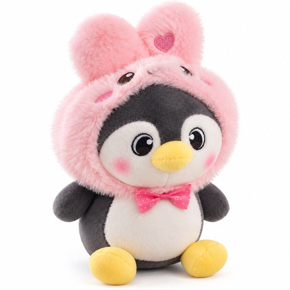 Peluche Pingüino con Gorrito 20 cm