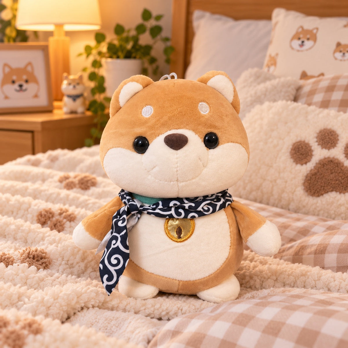Peluche Perro Shiba Inu 20 cm