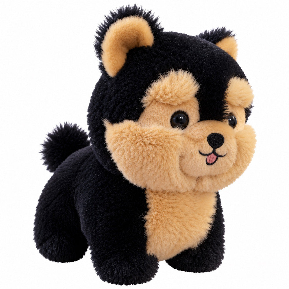 Peluche Perro Negro 18 cm
