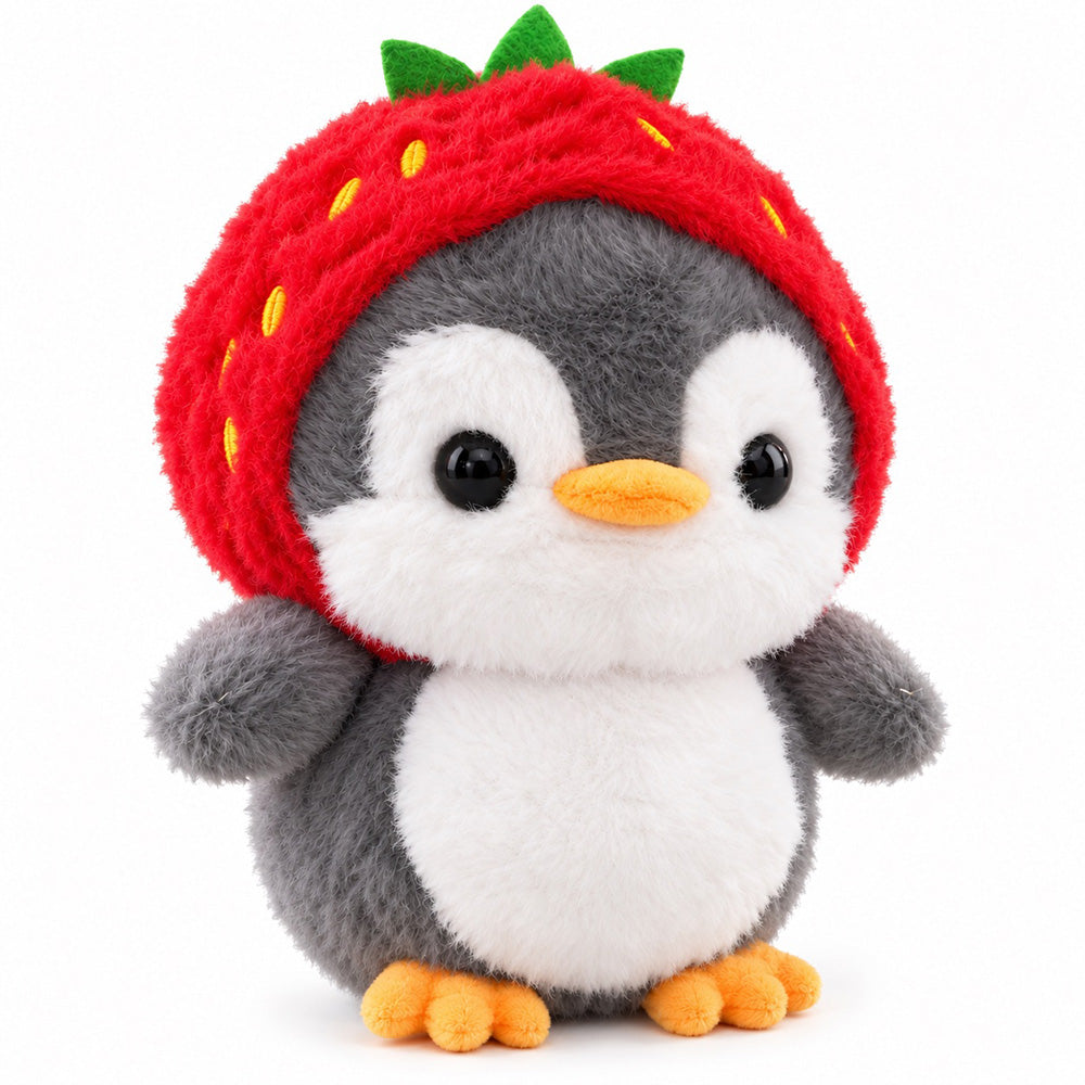 Peluche Pingüino Fresa 20 cm