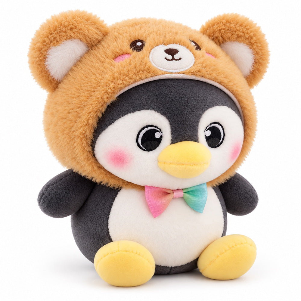 Peluche Pingüino con Gorrito 20 cm