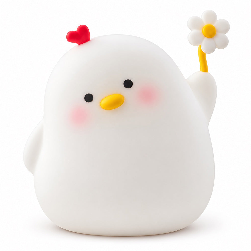 Lámpara espanta cuco Pollito kawaii LED recargable