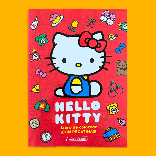 Libro de Hello Kitty para colorear