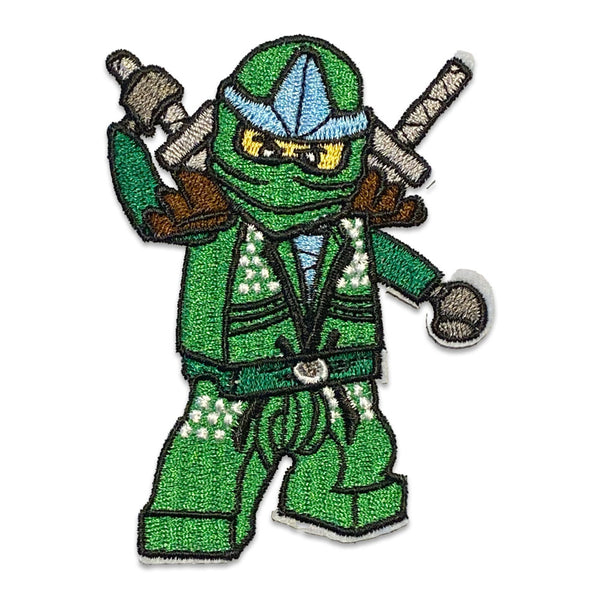 Parche ninja lego verde