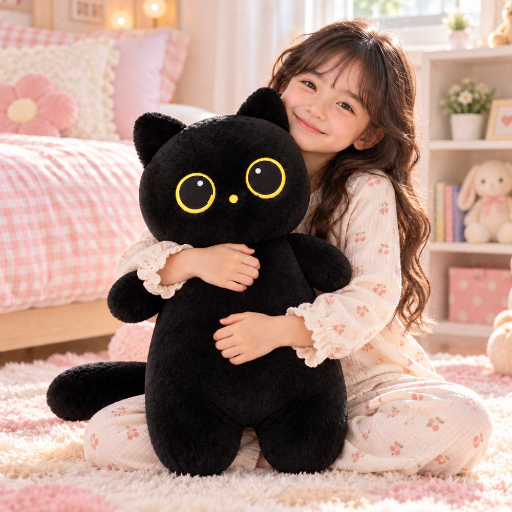 Peluche Gato Negro 60 cm