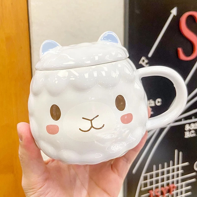 Tazón Alpaca Kawaii