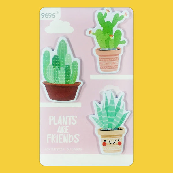 Post it Cactus Friends