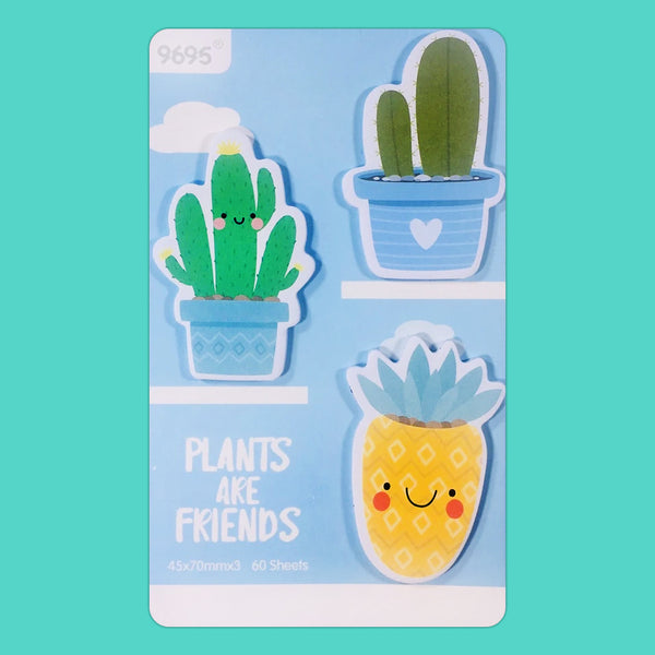 Post it Cactus Friends