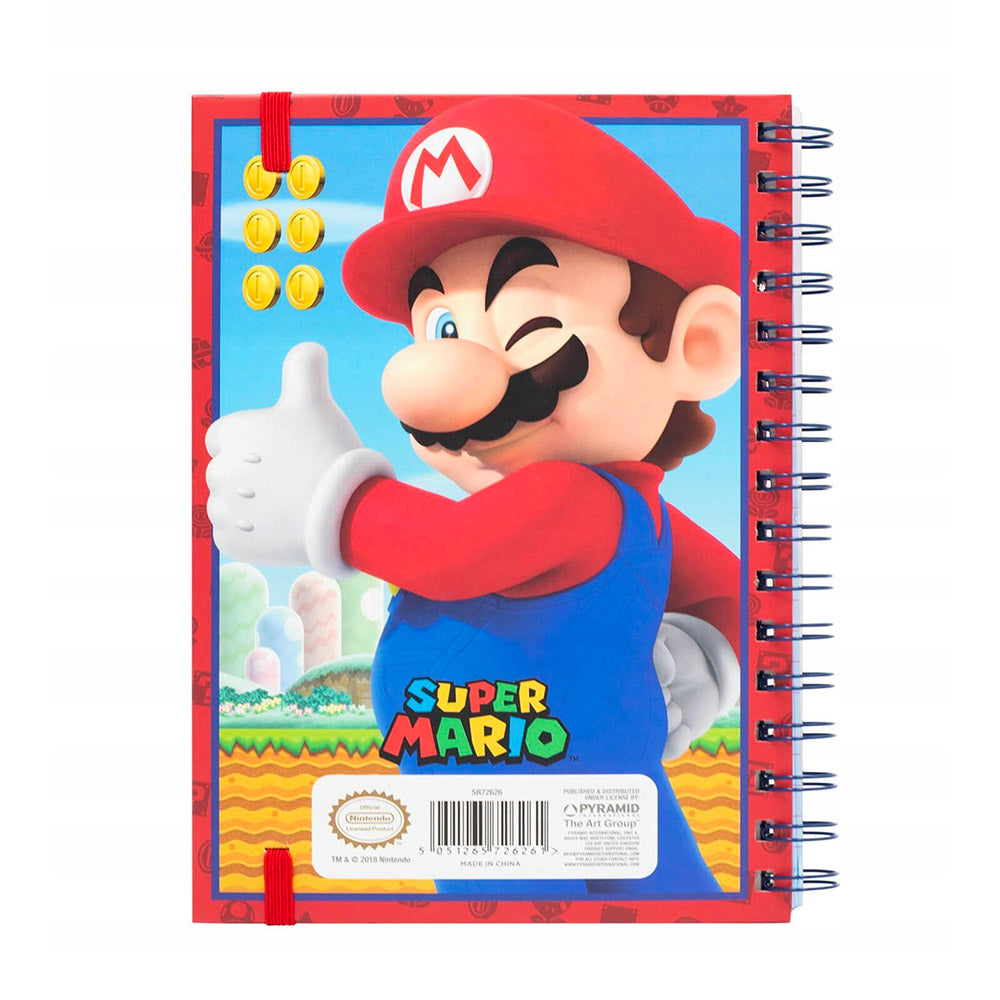 Libreta Super Mario 3D