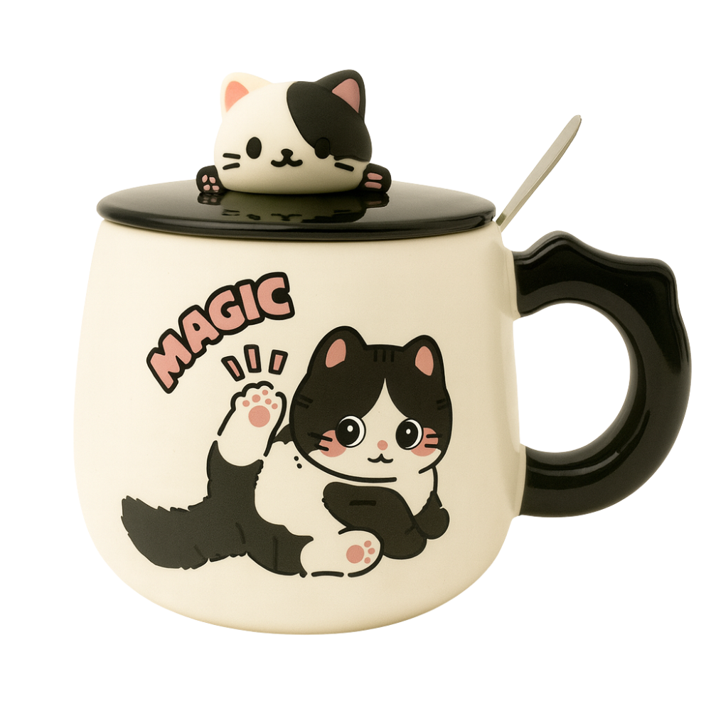 Tazón gato kawaii