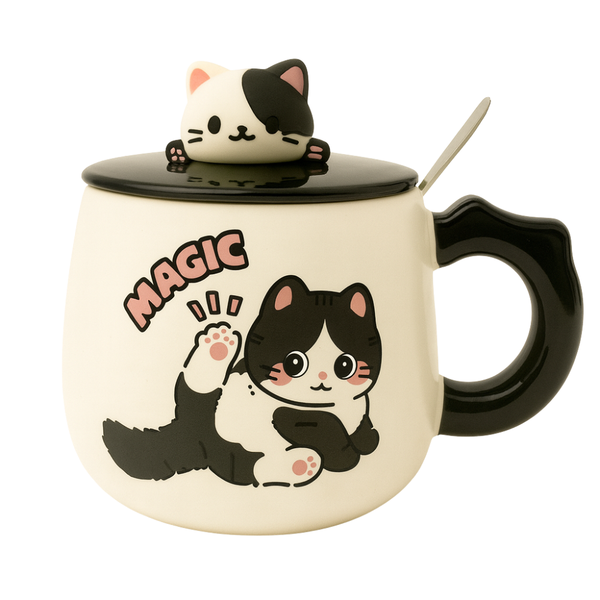 Tazón gato kawaii