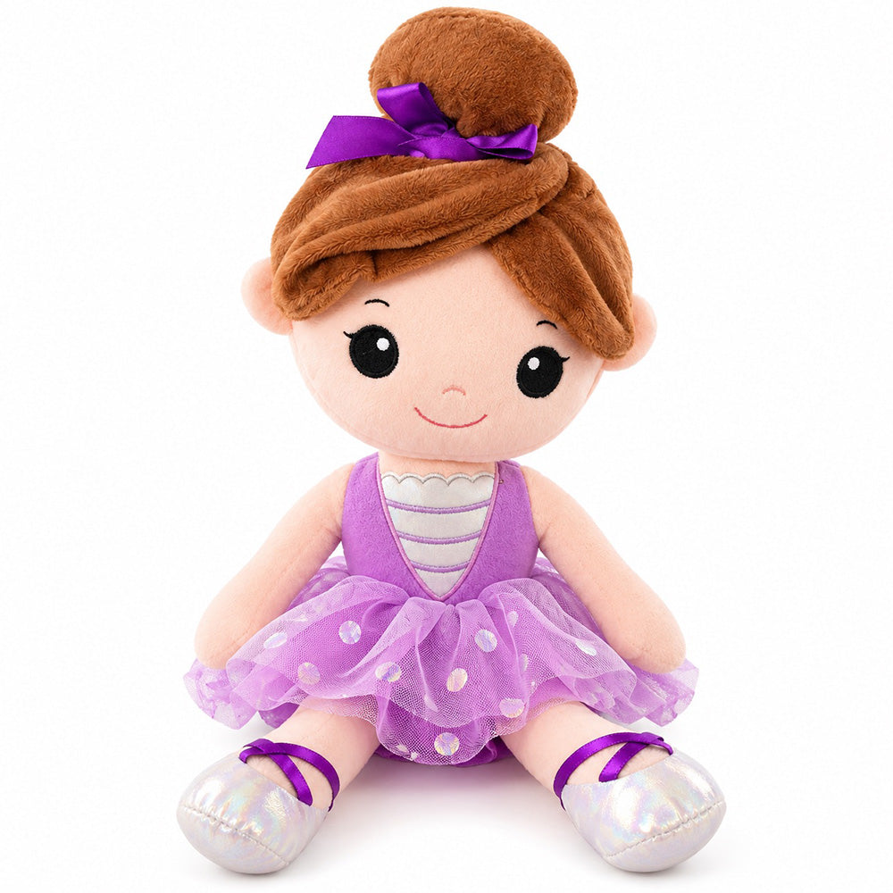 Peluche Muñeca Bailarina Lila 40 cm