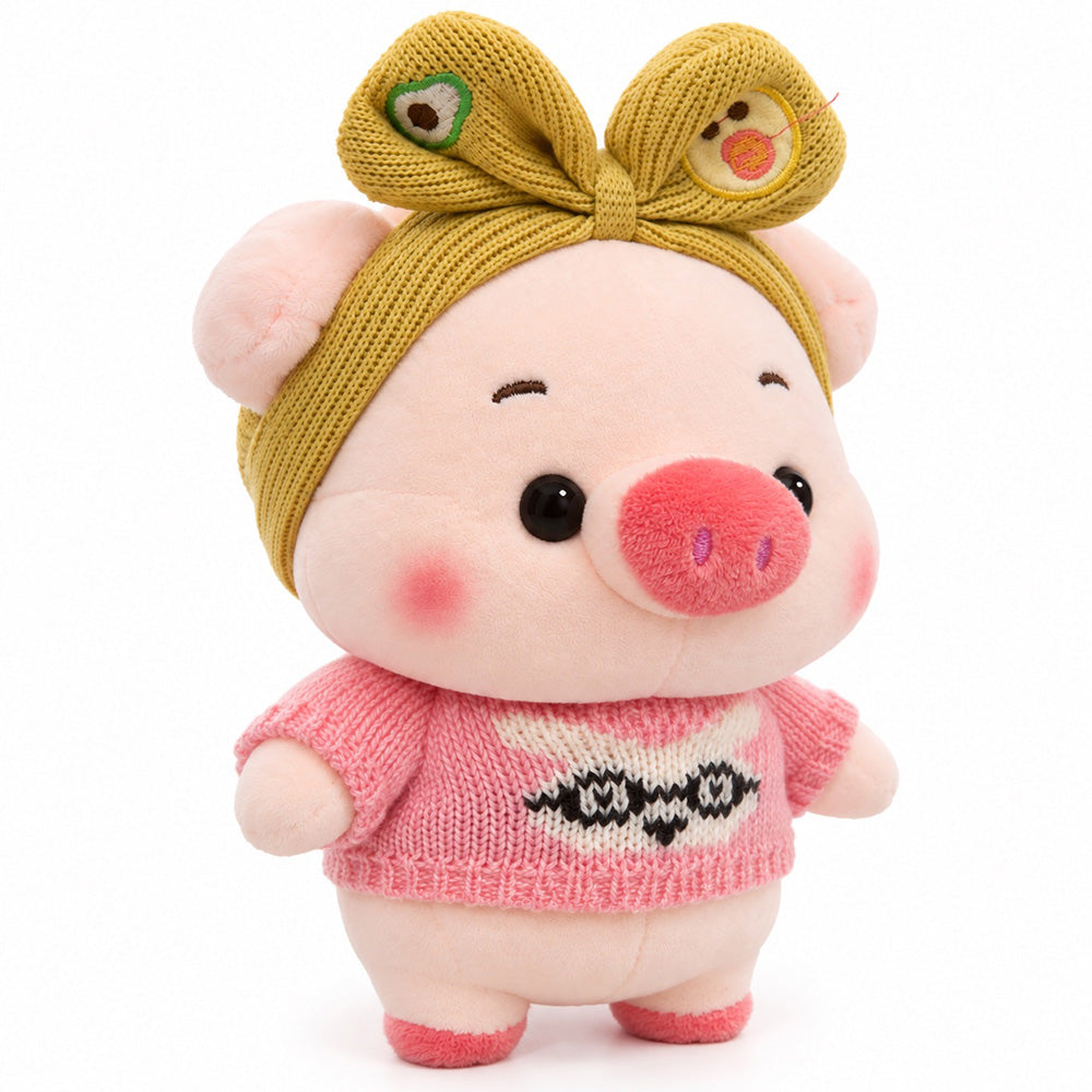 Peluche Cerdo con Sweater 20 cm