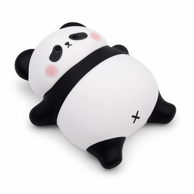 Lámpara Panda Acostado Kawaii LED Infantil