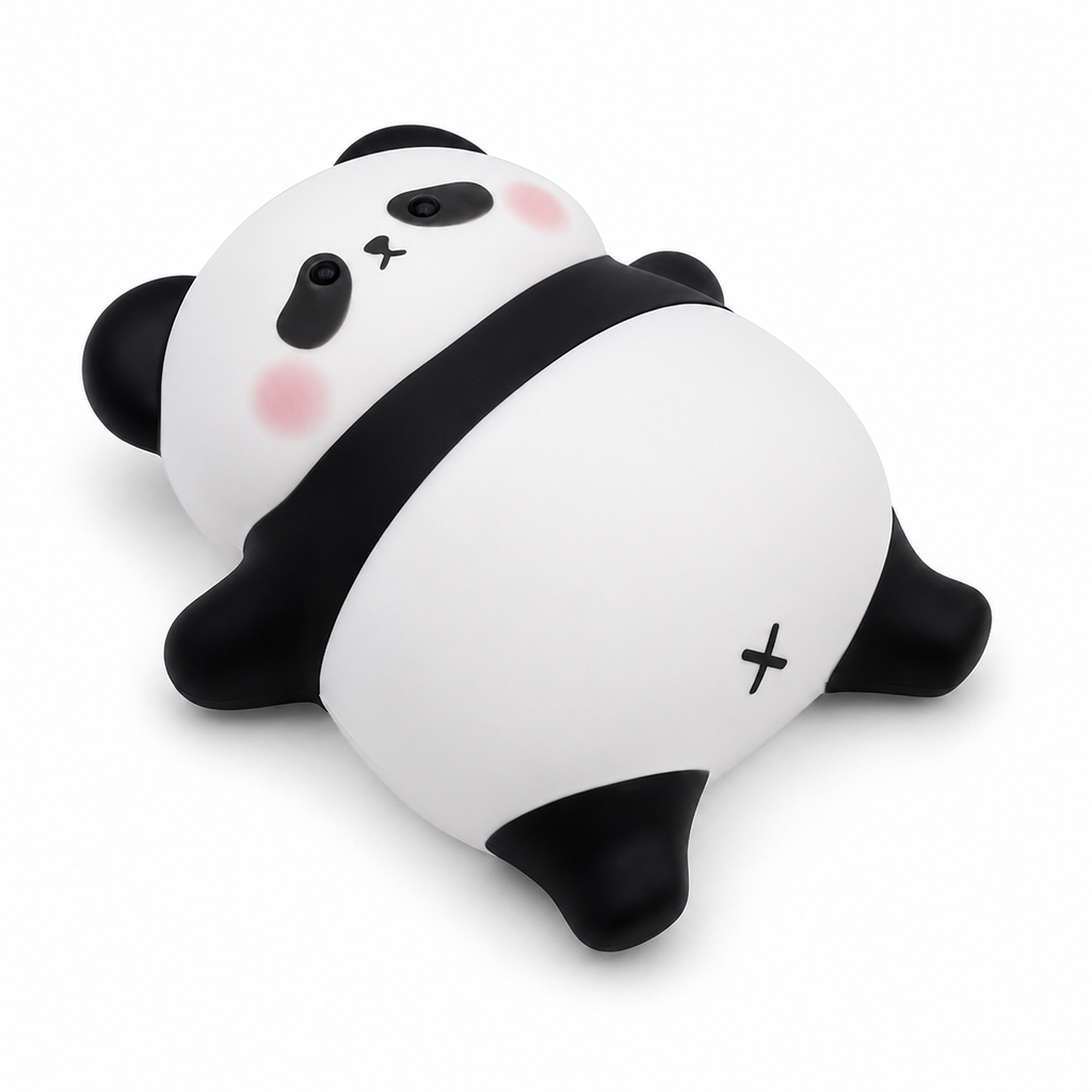 Lámpara Panda Acostado Kawaii LED Infantil