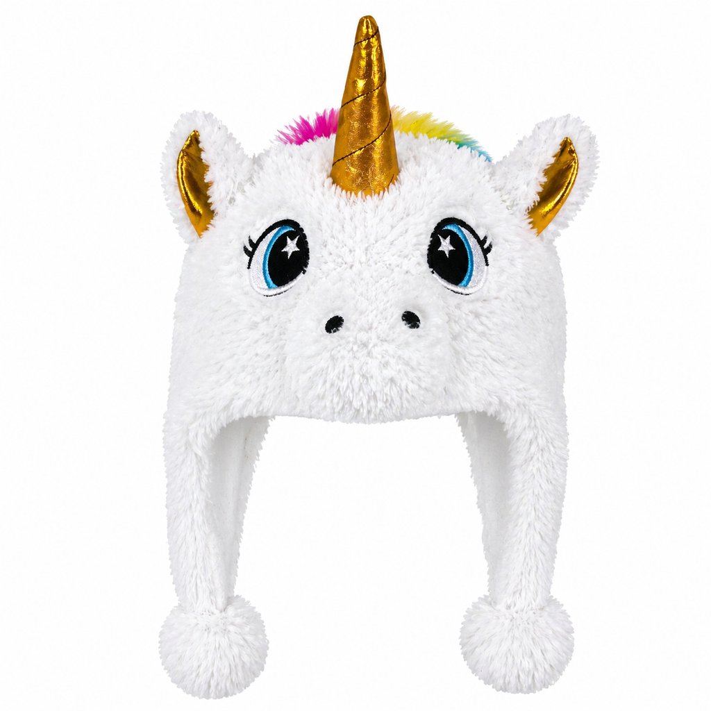 Gorro Unicornio Peluche Infantil