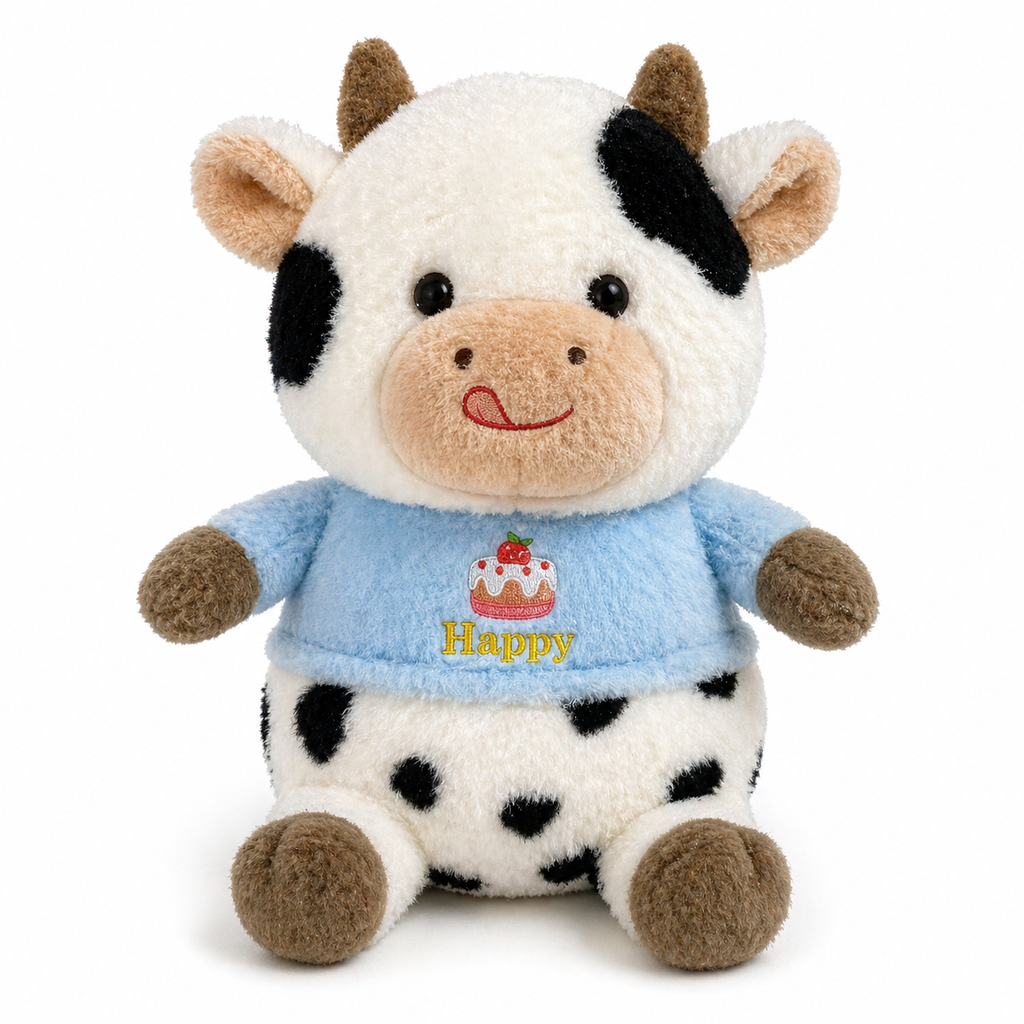 Peluche Vaquita con Polera