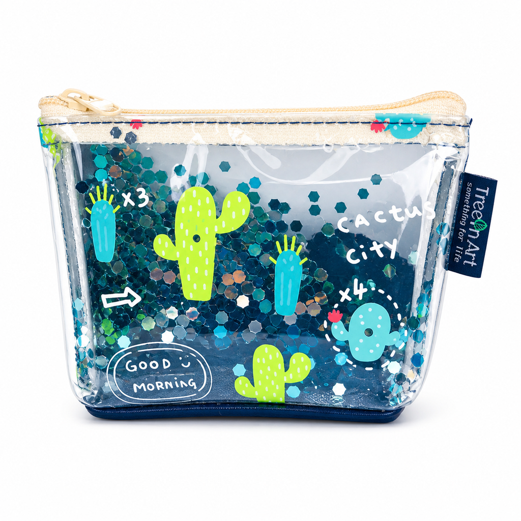 Monedero Cactus Escarchado