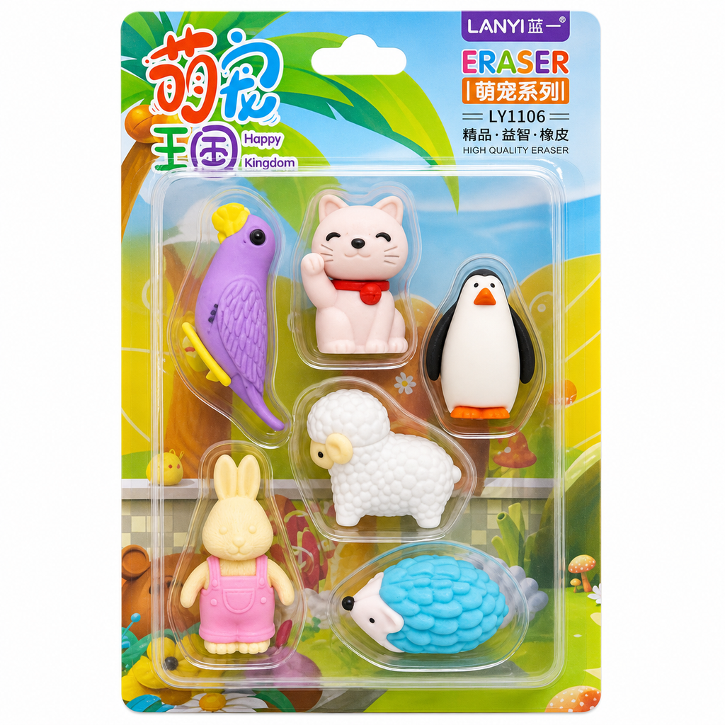 Gomas de Borrar Animales
