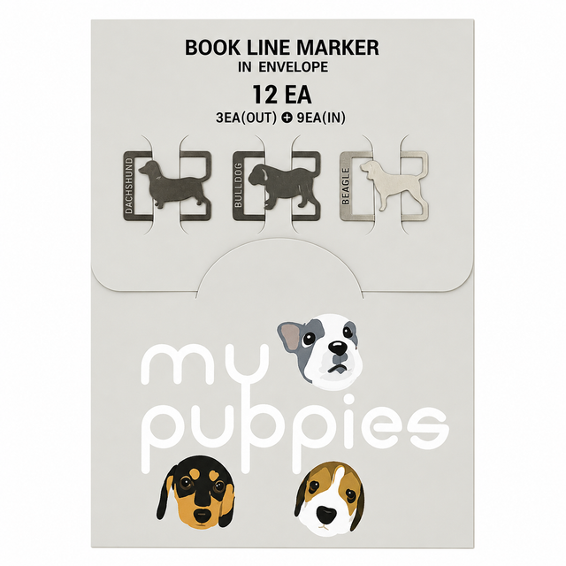 Marcador de Libros Perros