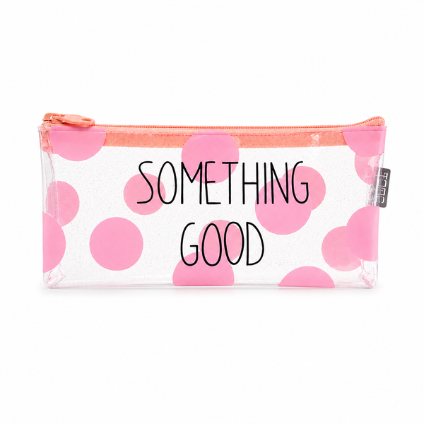 Estuche Transparente Rosa