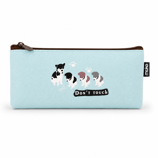 Estuche Escolar Perritos Kawaii
