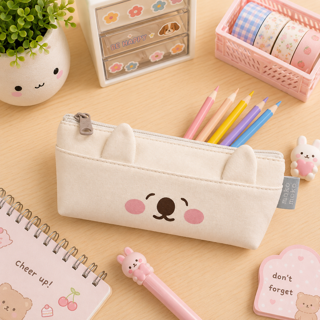 Estuche Escolar Koala Kawaii