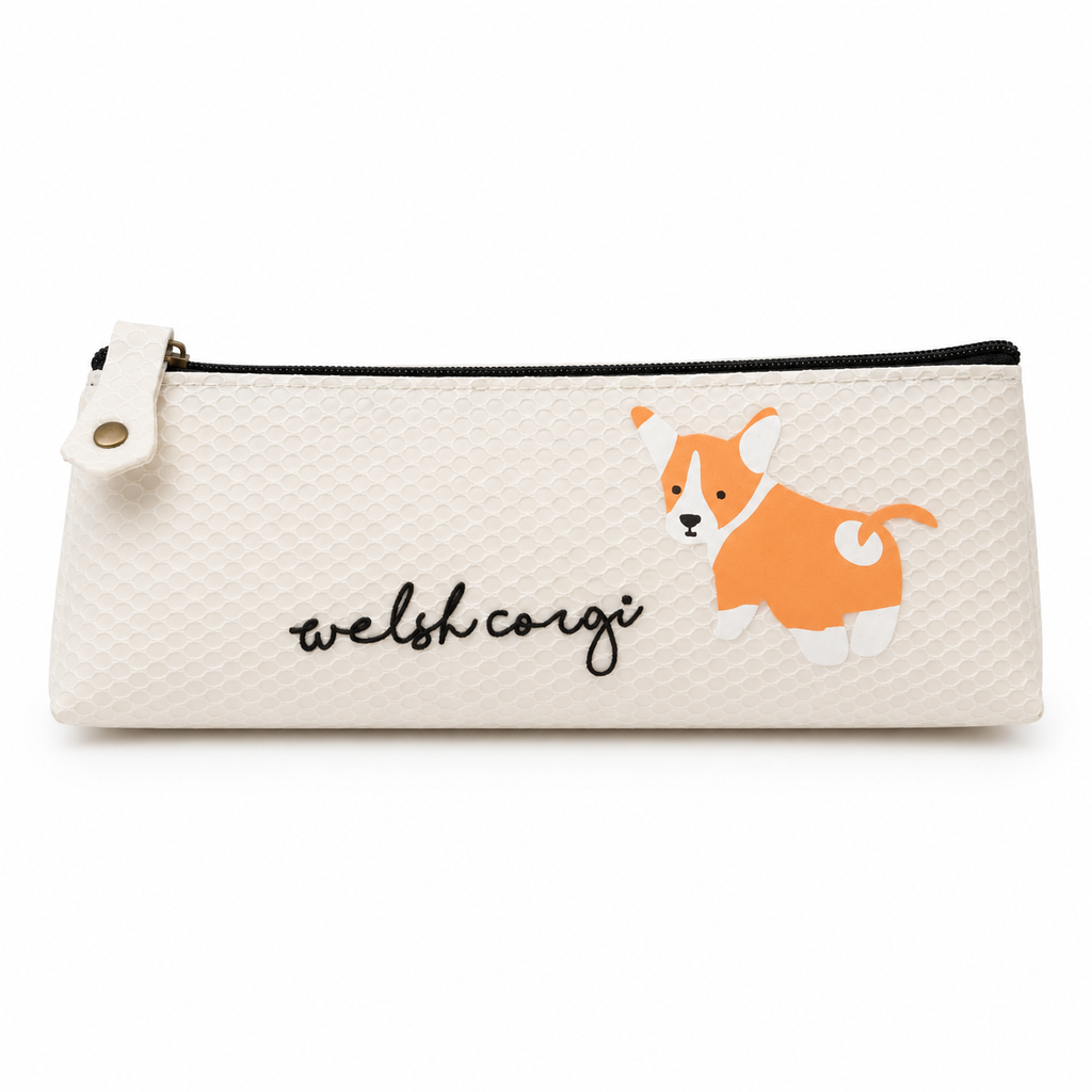 Estuche Escolar Corgi Kawaii