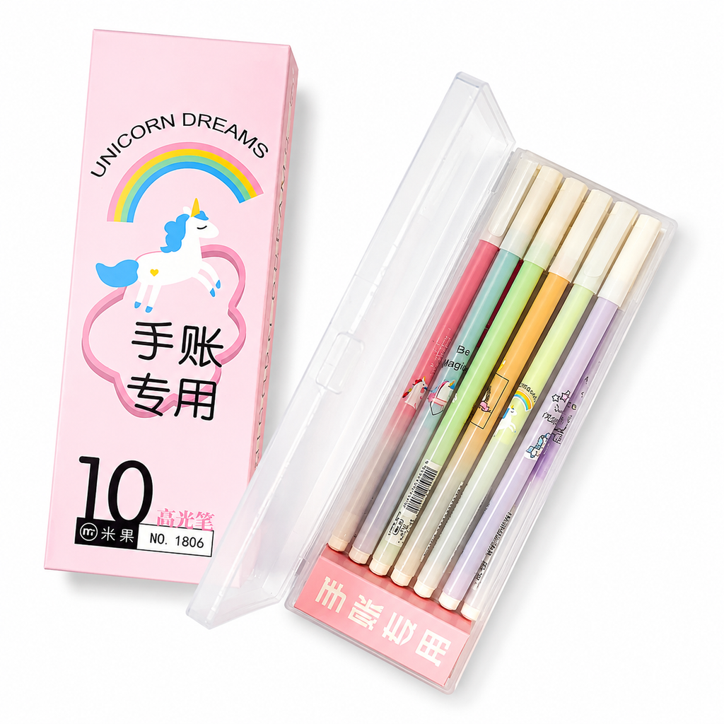 Set de Lápices Pastel Unicorn Dreams 10 unid