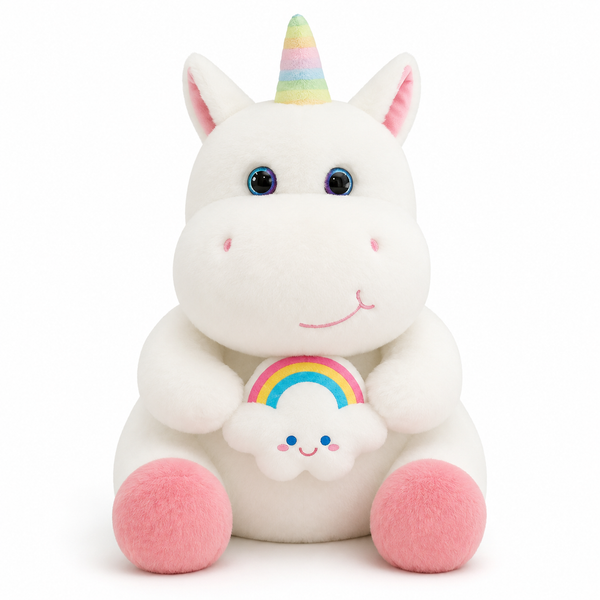 Peluche Unicornio Kawaii Arcoíris