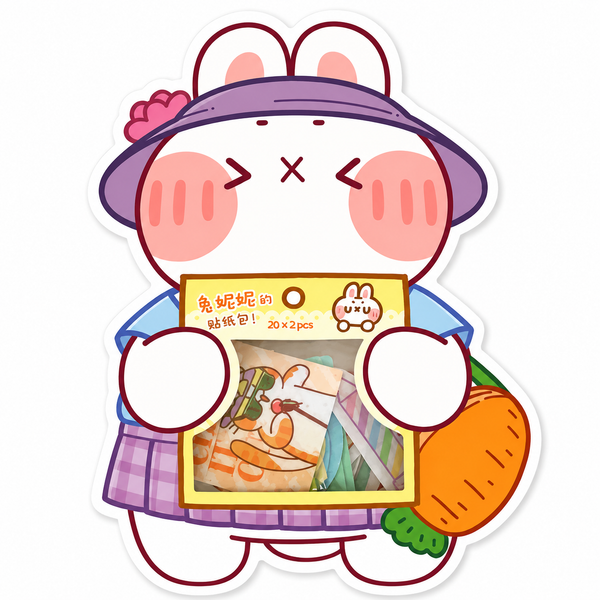 Stickers Conejitos (set)