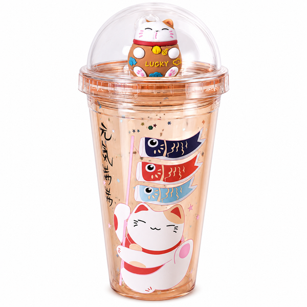Vaso gato de la suerte