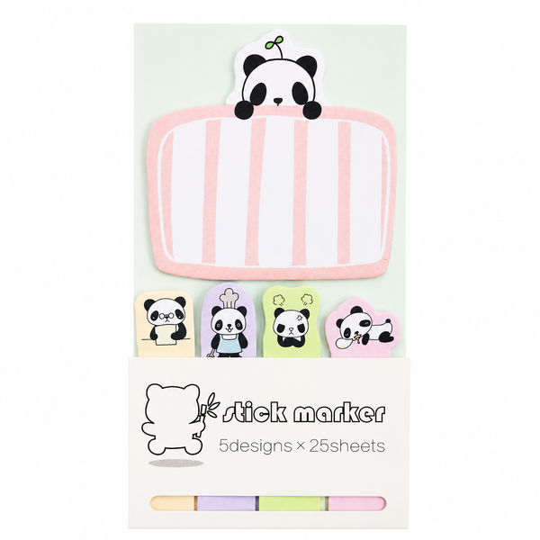 Stick Marker Panda Kawaii