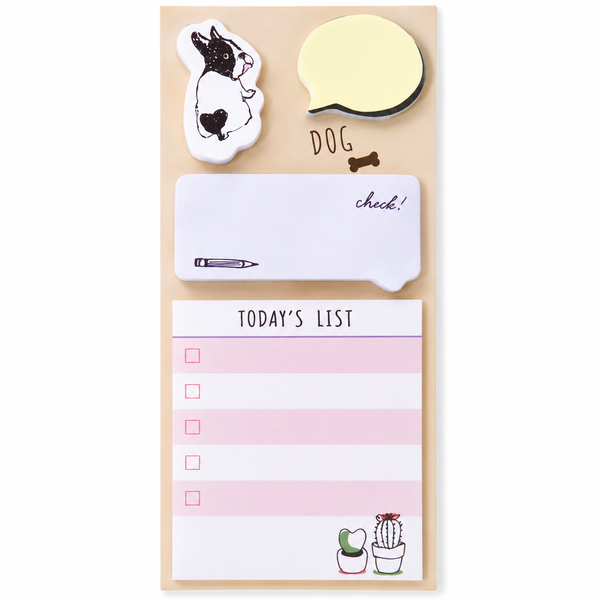 Post it Perrito Bulldog