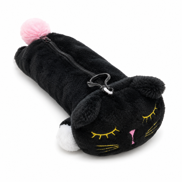 Estuche Plush Gatito Kawaii