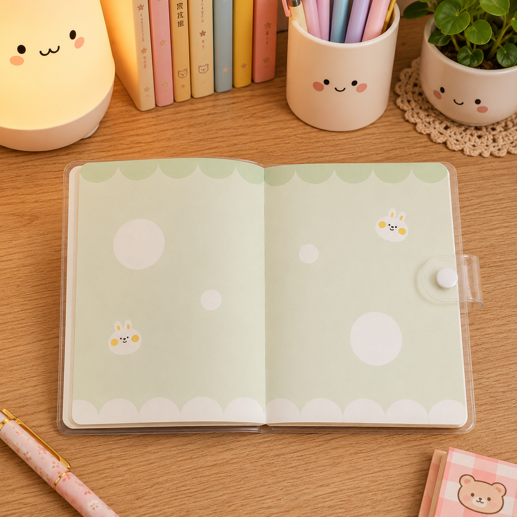 Libreta maquinita expendedora conejito