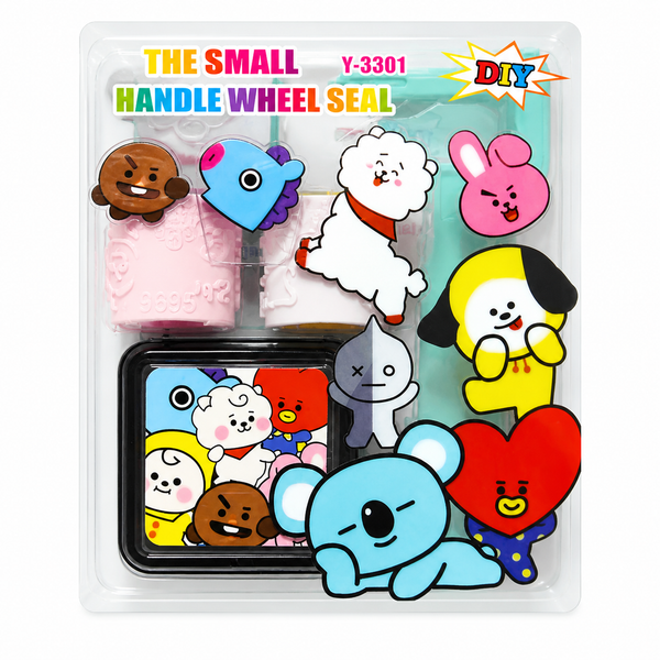 Set Creativo de Sellos Decorativos BT21