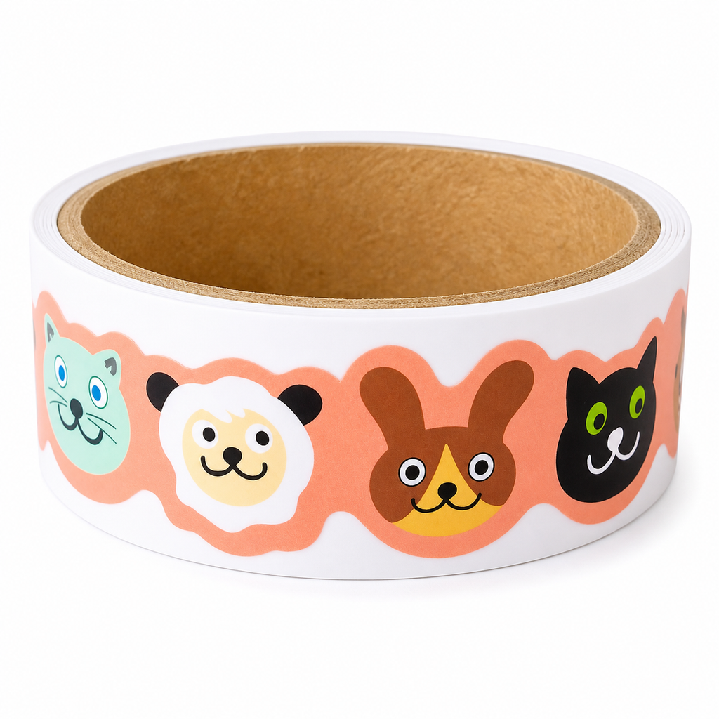 Masking Tape Cutie Stickers - Pets