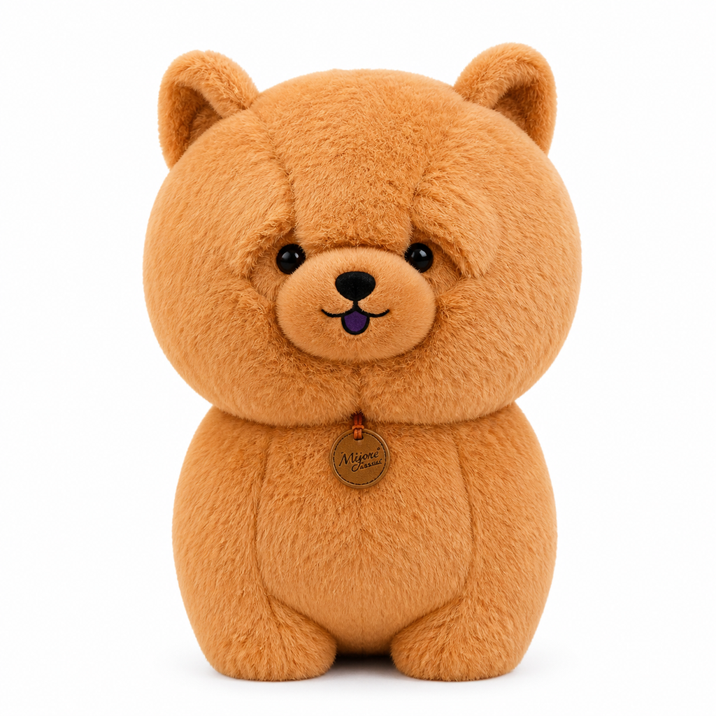 Peluche perro chow chow